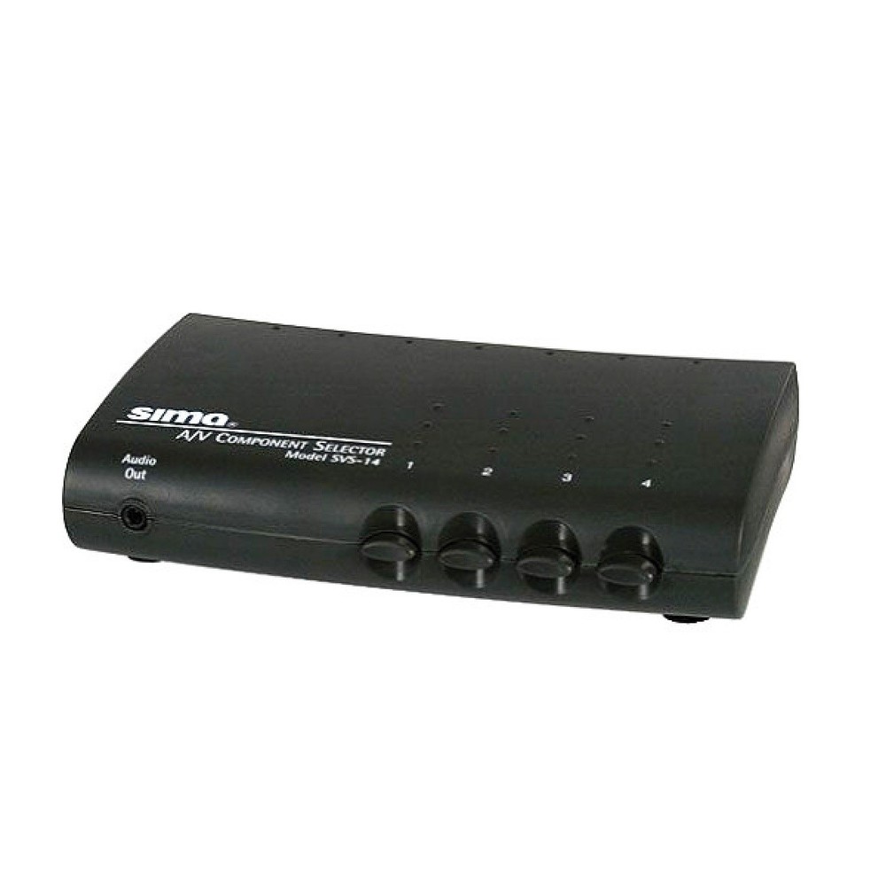 Sima SVS-14 4 Input Manual A/V Selector
