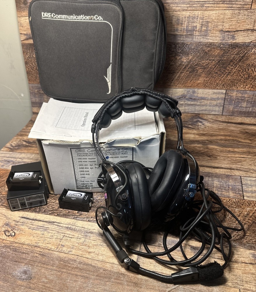 Aviation Headsets 6000  DRE Communication Co.