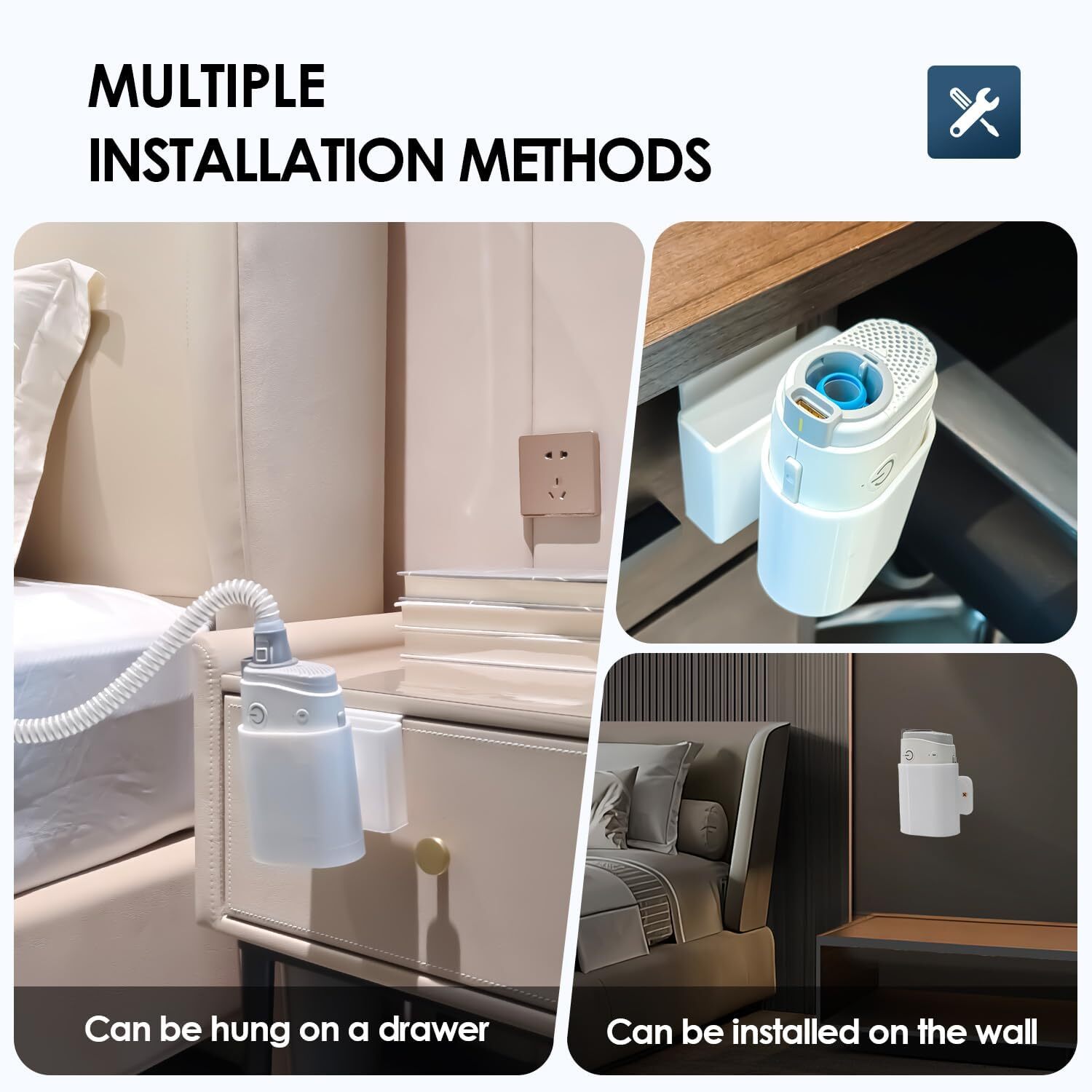 Cpap AirMini Mount Kit for Air Mini-with Travel Storage Bag,Wall Mount Stand...