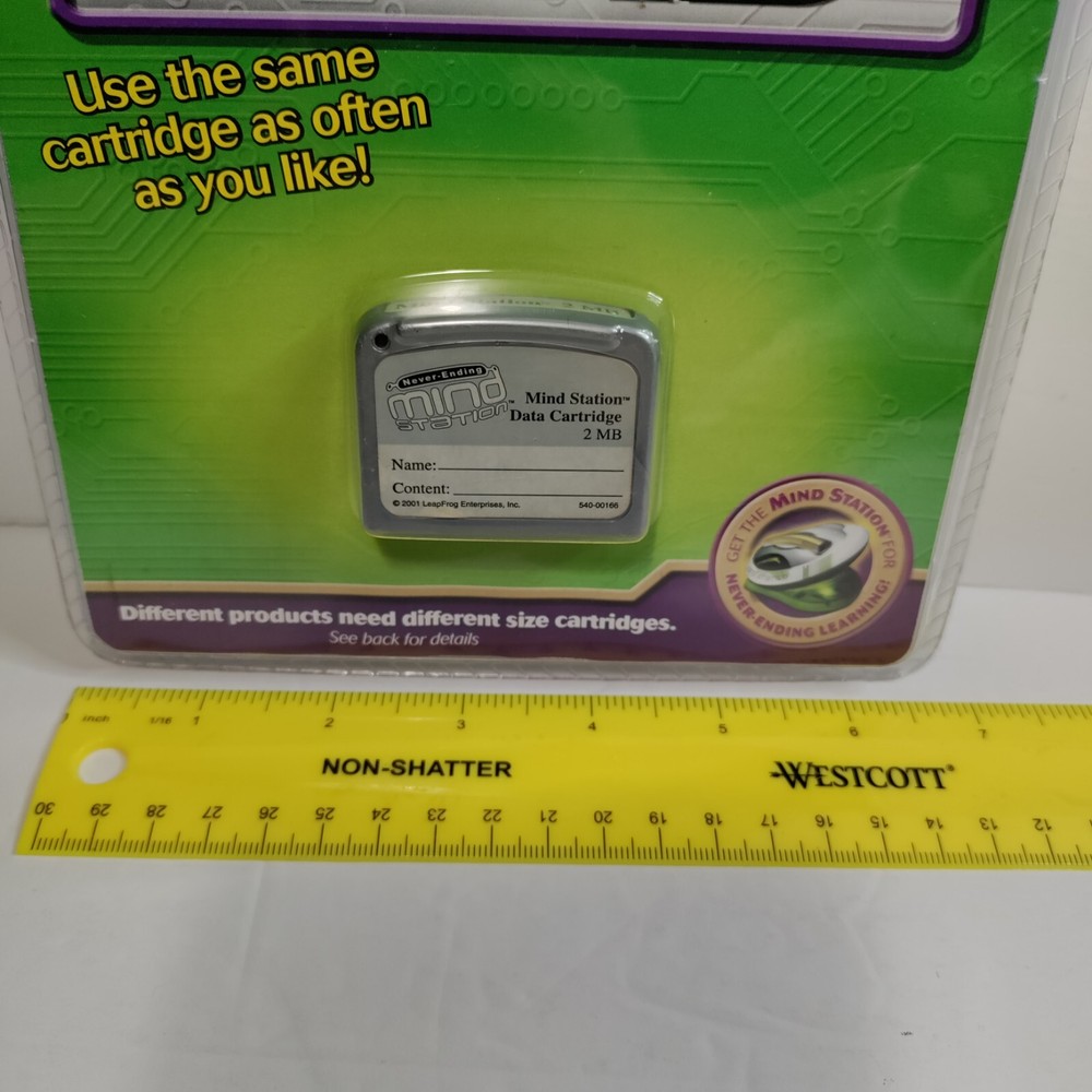 Quantum Leap Never-Ending Mind Station Connector 2MB Reusable Content Cartridge