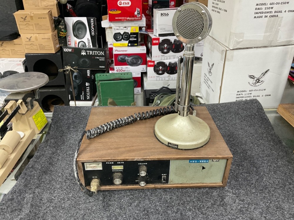 Pace CB 76 Home Base Unit Pathcom CB Radio Powers Up Untested