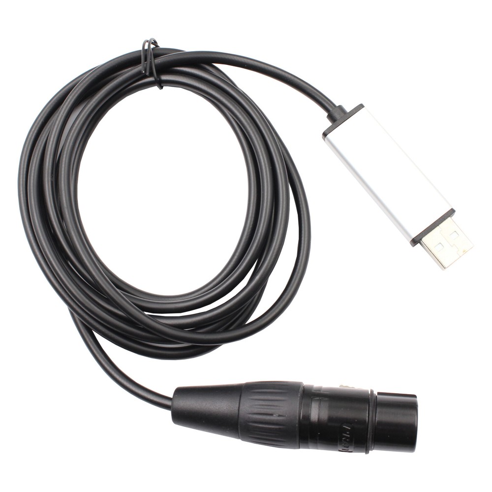 USB to DMX Interface Adapter Controll Cable LED DMX512 Computer Stage Lighting