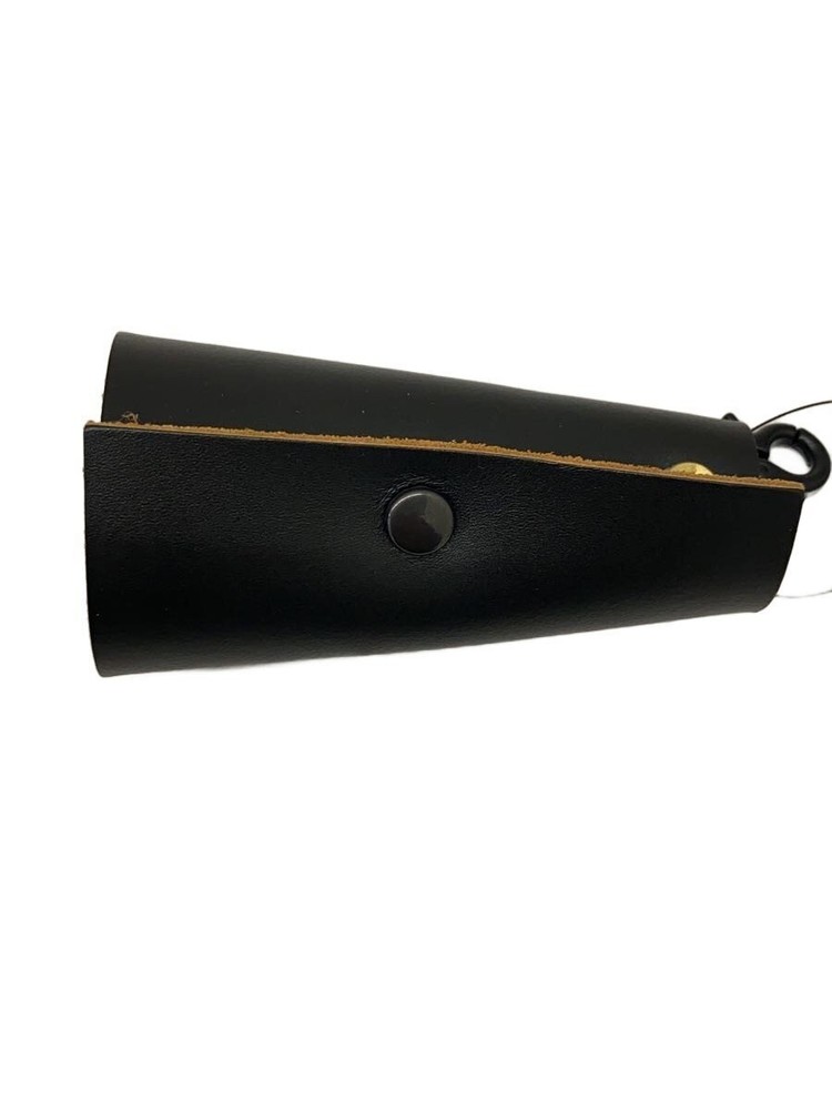 Porter Key Case/Leather/Blk/Men'S