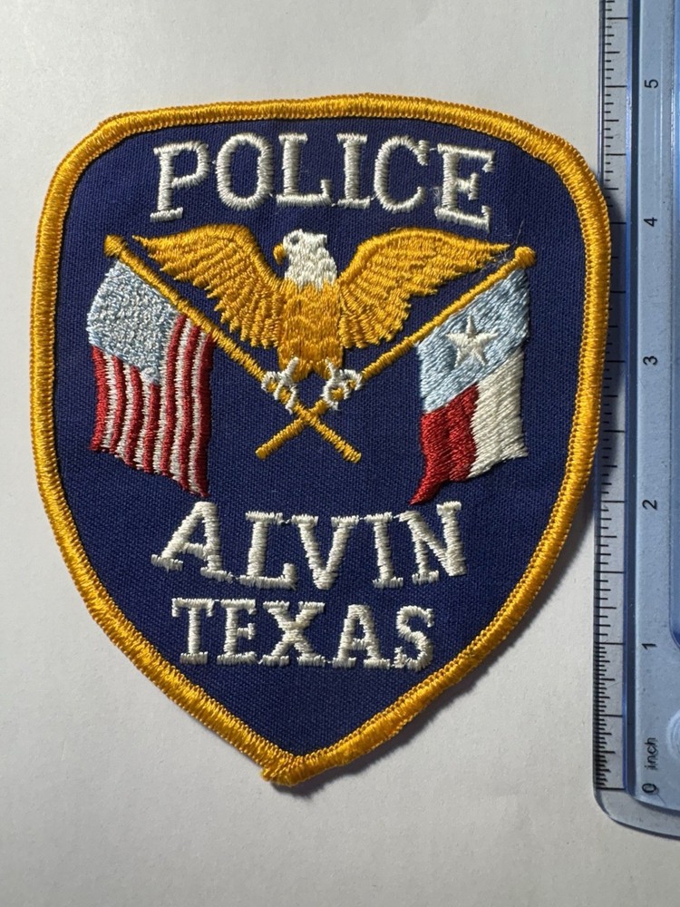 Alvin Texas Police Patch