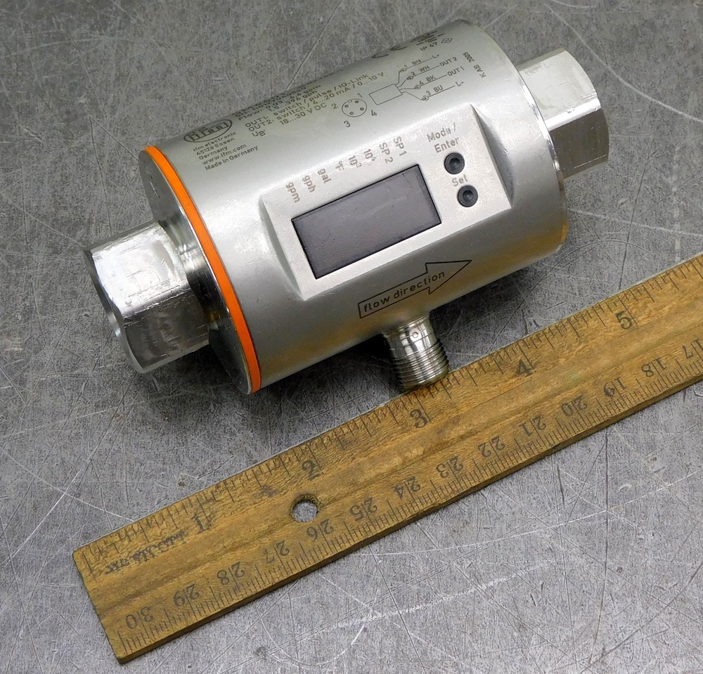 IFM Efector SM6601 Electromagnetic Inductive Flow Meter 16..30V DC 4...20mA