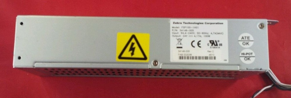 Zebra S4M Stripe Industrial Printer Power Supply G29600M Replacement