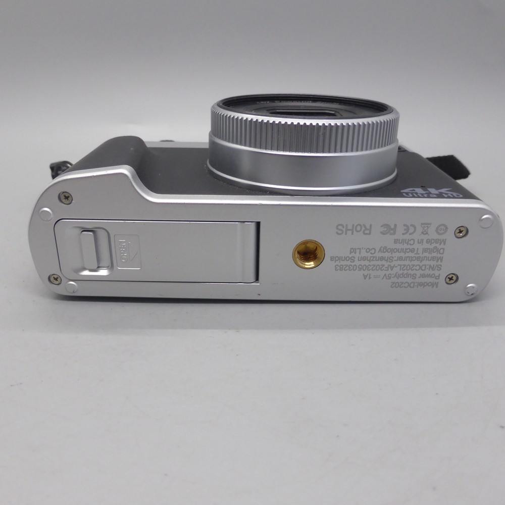 4K Ultra HD Digital Camera 24.0MP Black Tested