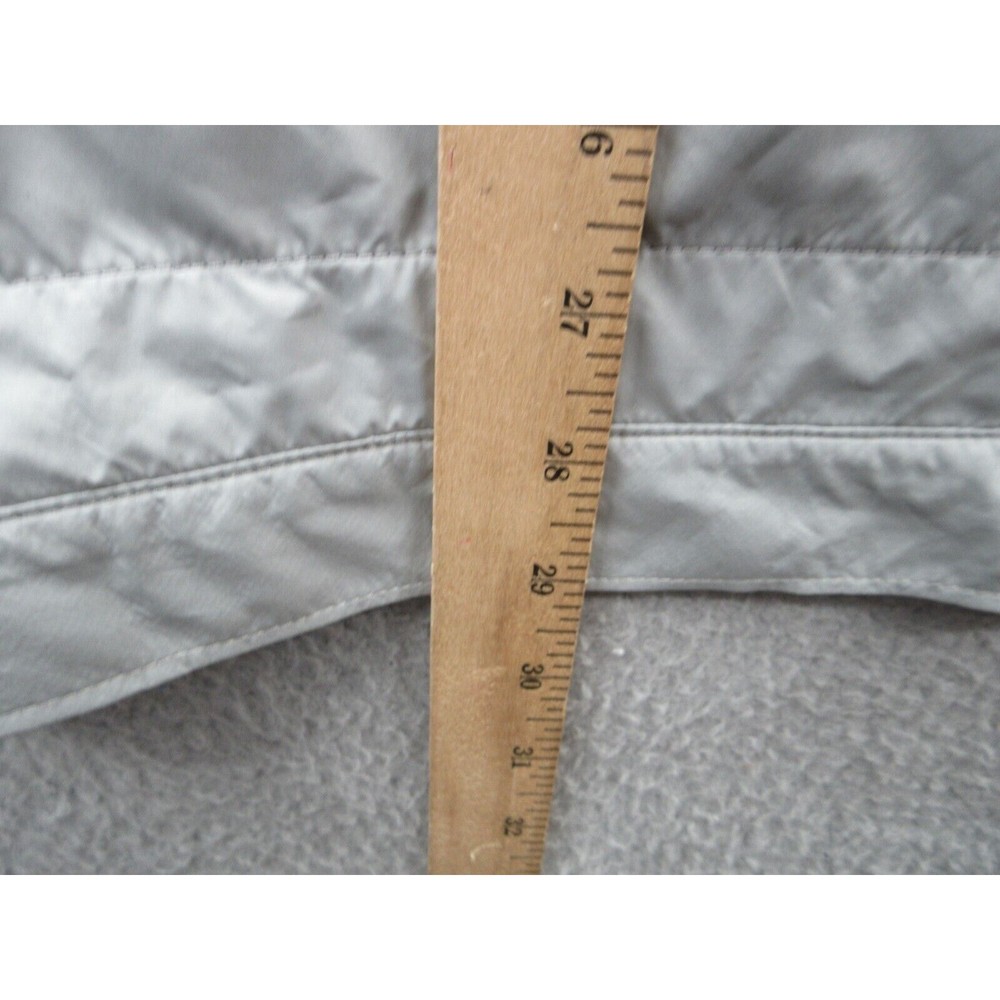 OAKLEY Men's Large Polyester Windbreaker Lightweight Jacket Blue Grey