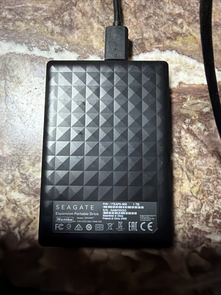 Seagate Expansion Portable 1TB, External, 2.5 inch Hard Drive