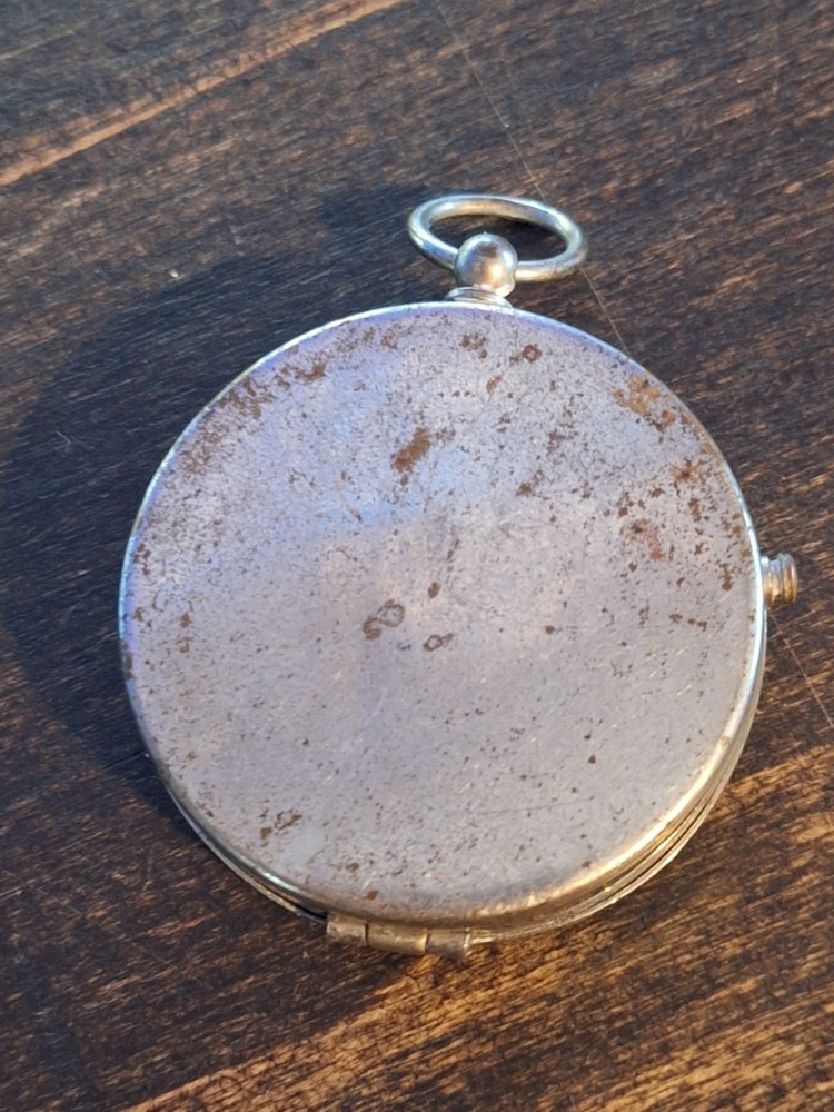 Vintage STELLAR BRASS POCKET COMPASS