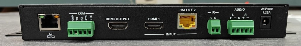 Crestron HD-RX-4K-210-C-E DMPS Lite 4K Multiformat 2x1 AV Switch and Receiver