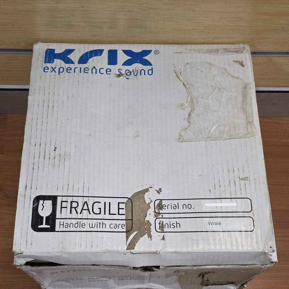 Krix Atmospherix AS20 In Ceiling Speaker with White Grille