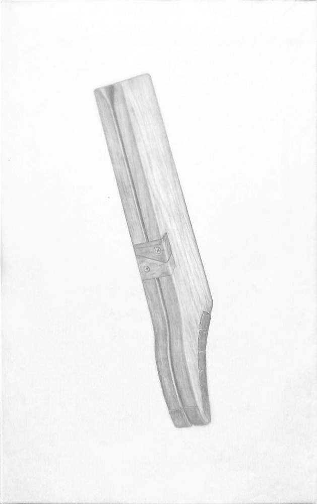 Boot Jack Graphite Drawing