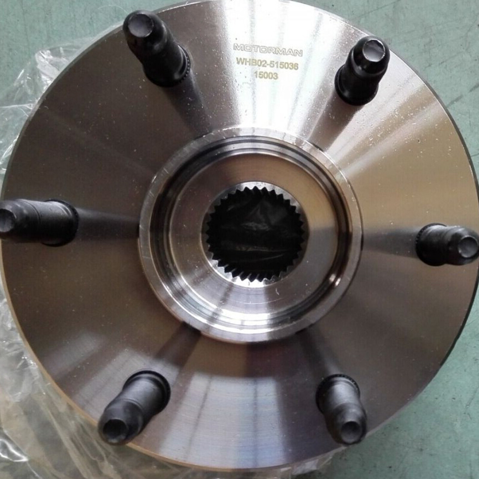 VILOBOS 2 Pack Front Wheel Bearing Hub 4WD Chevrolet GMC Cadillac 6 Lugs w/ ABS