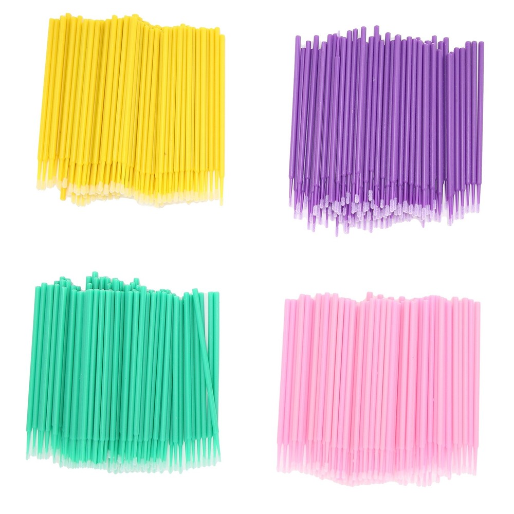 Hot Bendable Micro Applicator Brushes Micro Wands Supplies For Makeup