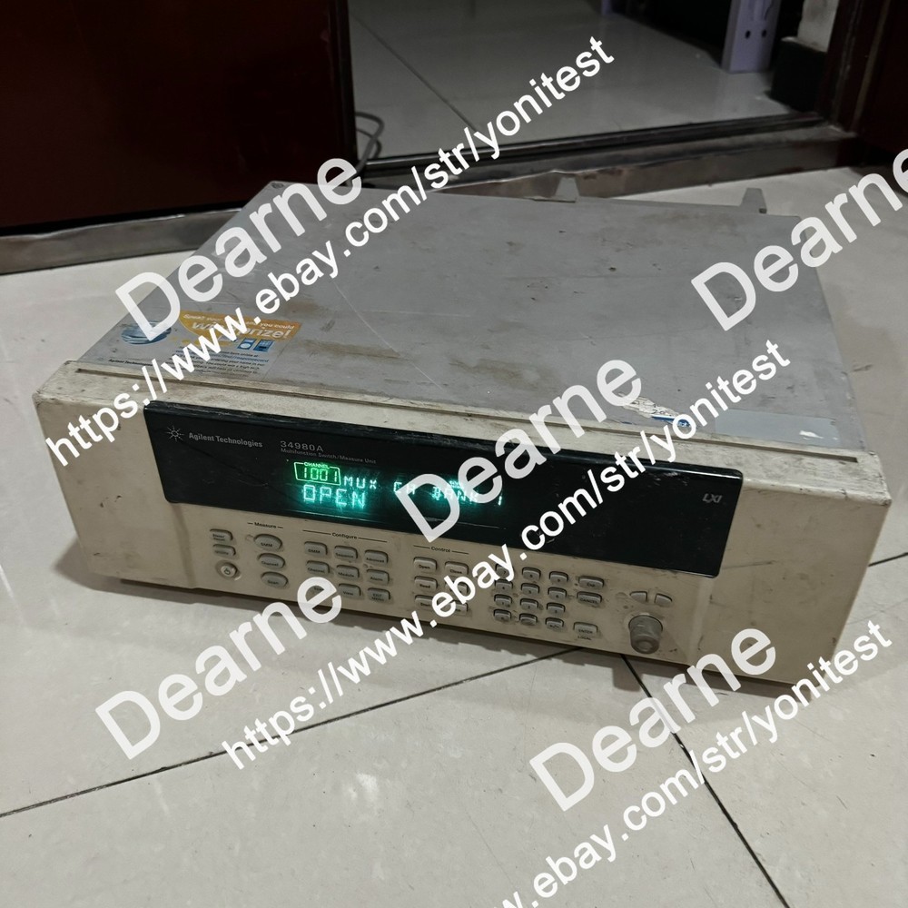 Keysight Agilent 34980A Multifunction Switch Measurement Unit