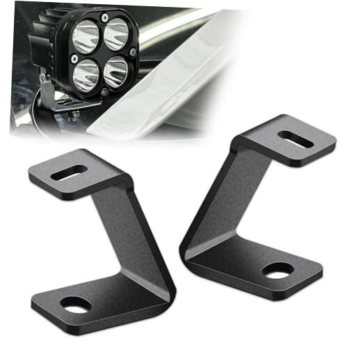 F150 Ditch Light Brackets Hood LED Light Mount Bracket A-Pillar Pod Lights