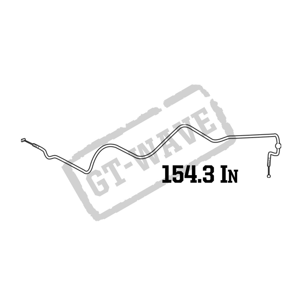 Trunk Lock Latch Release Cable for 2009-2013 Toyota Corolla
