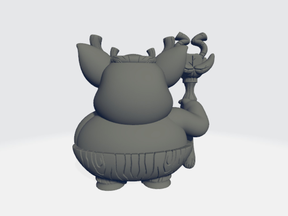 Chibi Tykes - Druid Pig