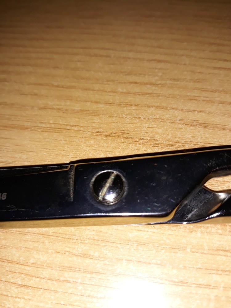 Klein Tools 446 Heritage Cutlery 6" Safety Scissors with Large Ring No. 46 SHARP