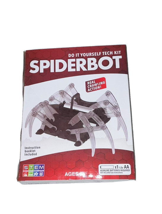 Spiderbot Do It Yourself Tech Kit/ Real Crawling Action