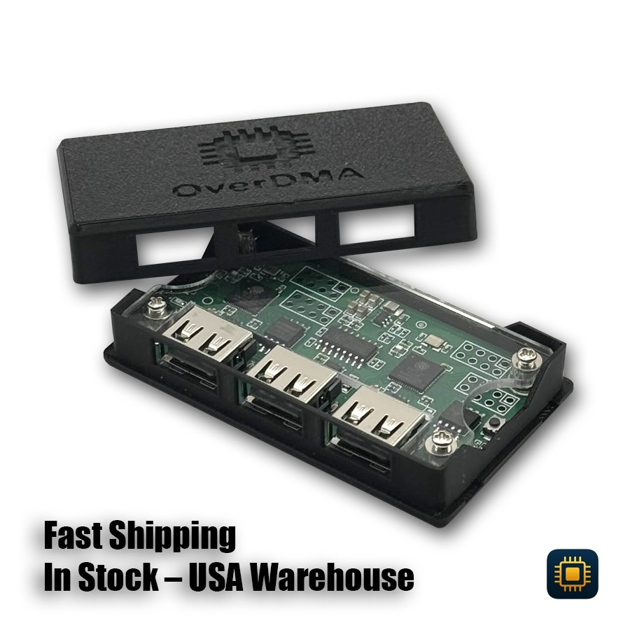 MAKCU V3 Development Board with OverDMA Protective Case Pre-Flashed V3+ Firmware