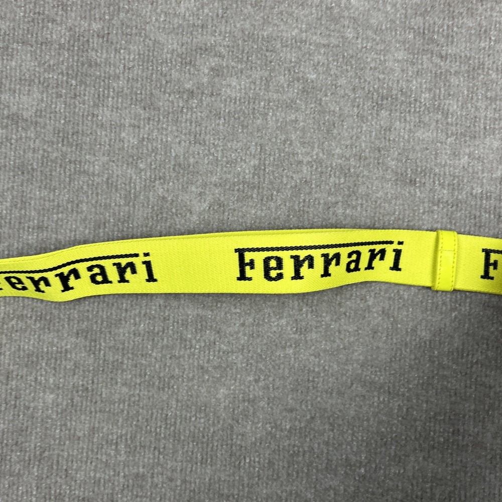 Ferrari Racing Yellow Camera Strap Adjustable Length