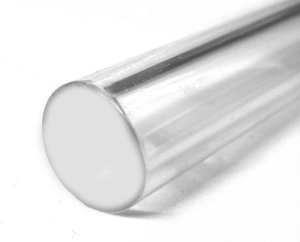 24 In.  Replacement Towel Bar Rod in Clear Glass. We can cut to any length