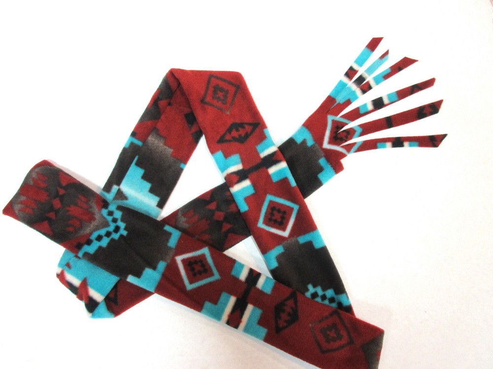 Traditional Archery FLEECE LONGBOW SOCK Apache Print, Polyester Soft Case