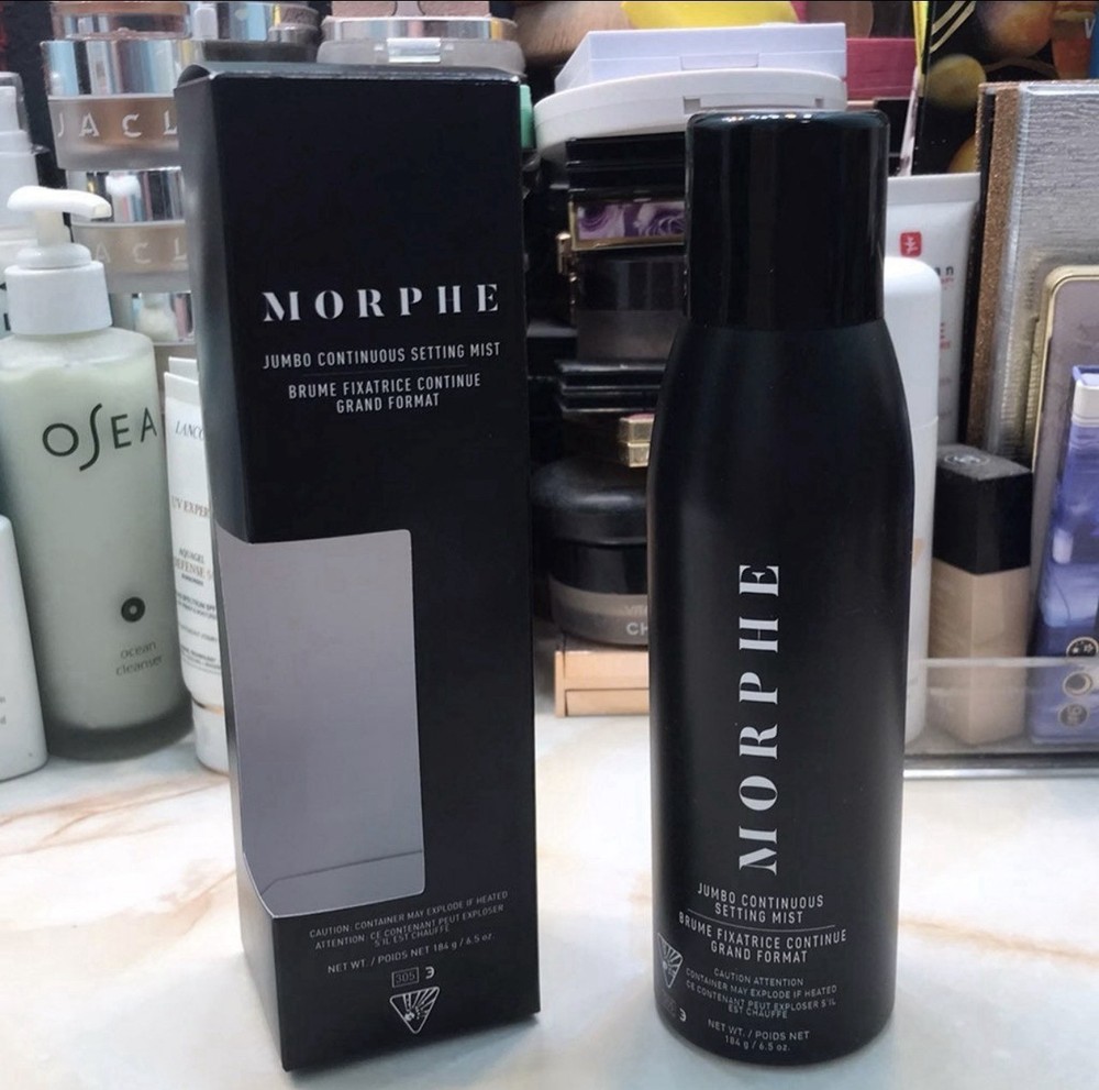 Morphe ~ ‘CONTINUOUS SETTING MIST’ ~ 6.5oz./185g ~ JUMBO ~ RARE & HTF ~ NIB