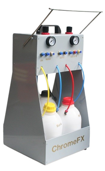 hydrochrome Hydro Chrome Spray system