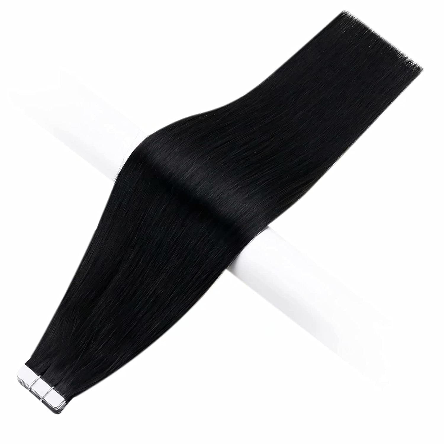 Tape in Hair Extensions Real Human Hair Invisible Skin Wefts Premium Remy Thick
