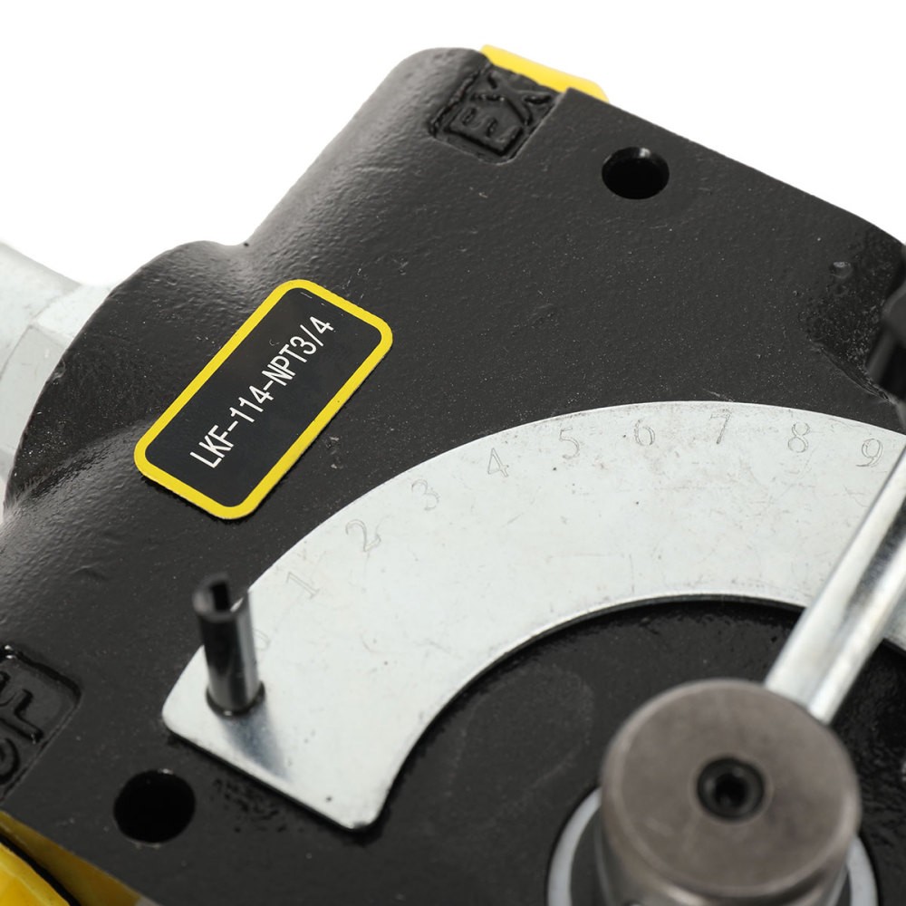 Hydraulic Adjustable Variable Flow Control Valve 3/4" NPT Pressure Relief Valve