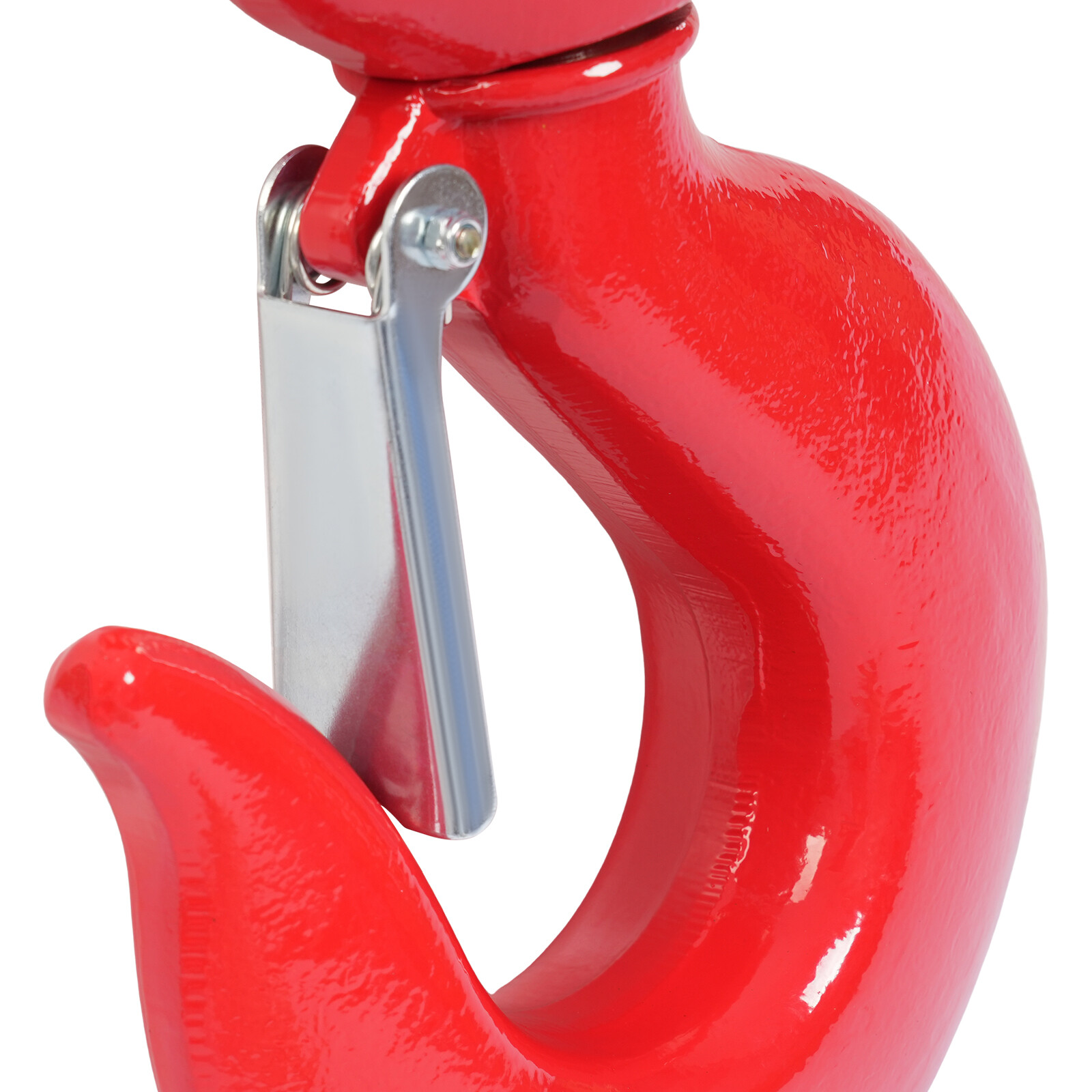15T/33069.34lb Heavy Duty Swivel Lifting Hook Locking Swivel Hook w/Safety Latch
