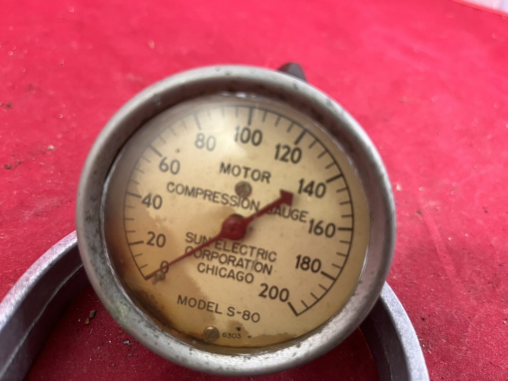 Sun Electric Corp. Model S-80 Engine Compression Tester