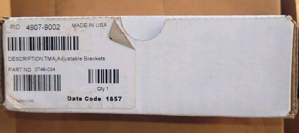 Simplex 4907-9002 Adjustable Brackets