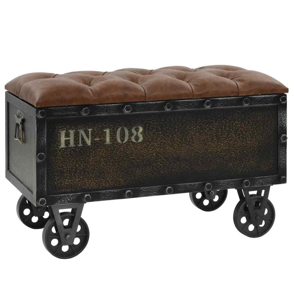 Storage Bench Brown vidaXL