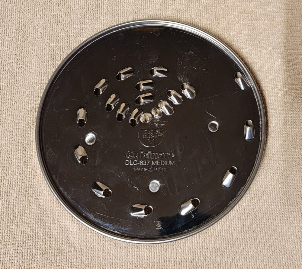 Cuisinart DLC-10 DLC-8 Food Processor Replacement Medium Shredding Disc DLC-837