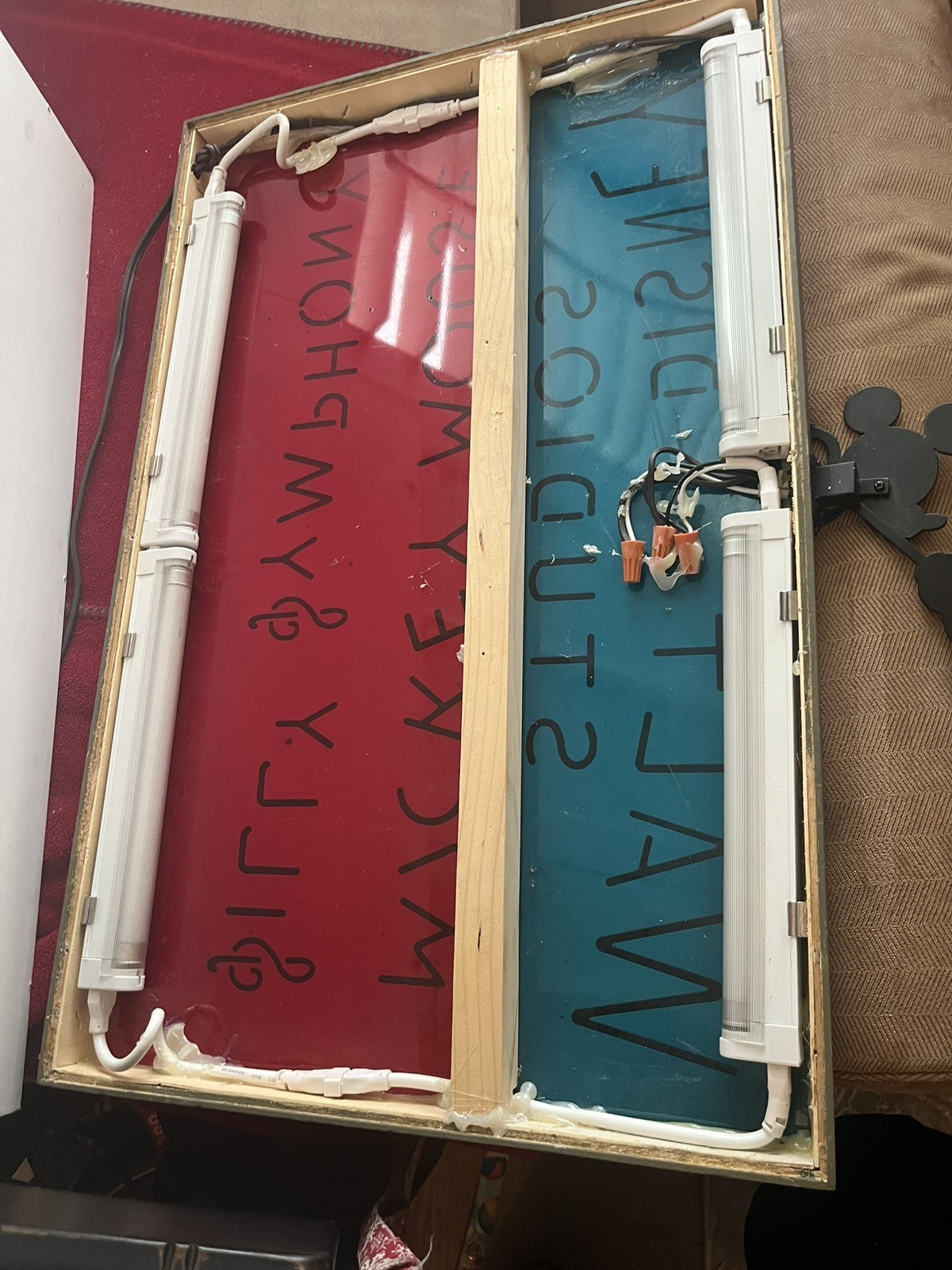 Disney Hyperion Studio Sign Replica 2006 - artist Kevin and Jody Very Rare 1000p