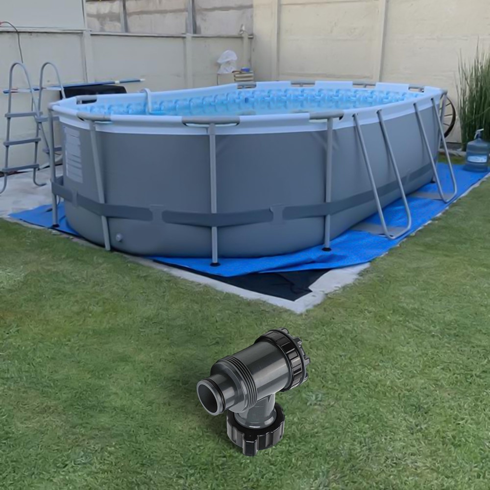 Plunger Valve Easy Installation Pool Maintenance Enhanced User Convenience