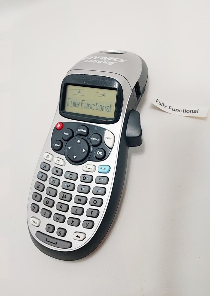 Dymo LetraTag 100H Plus Handheld Label Maker - Gray