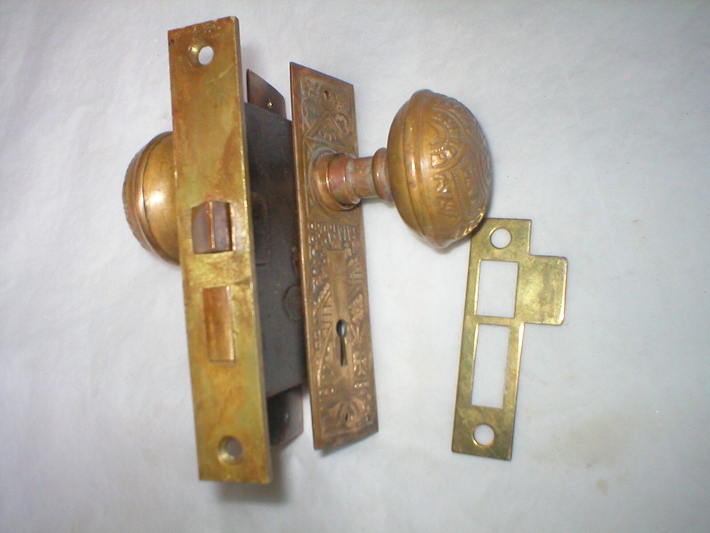 Antique Victorian Era Door Hardware