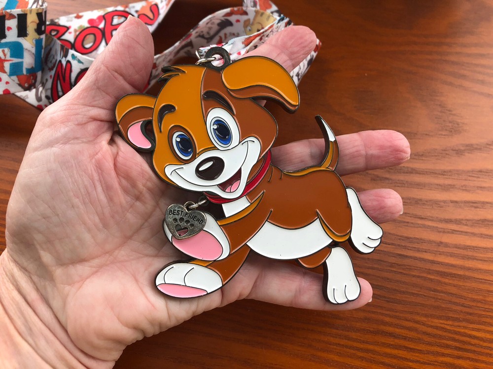 virtual Stride born free virtual marathon medal