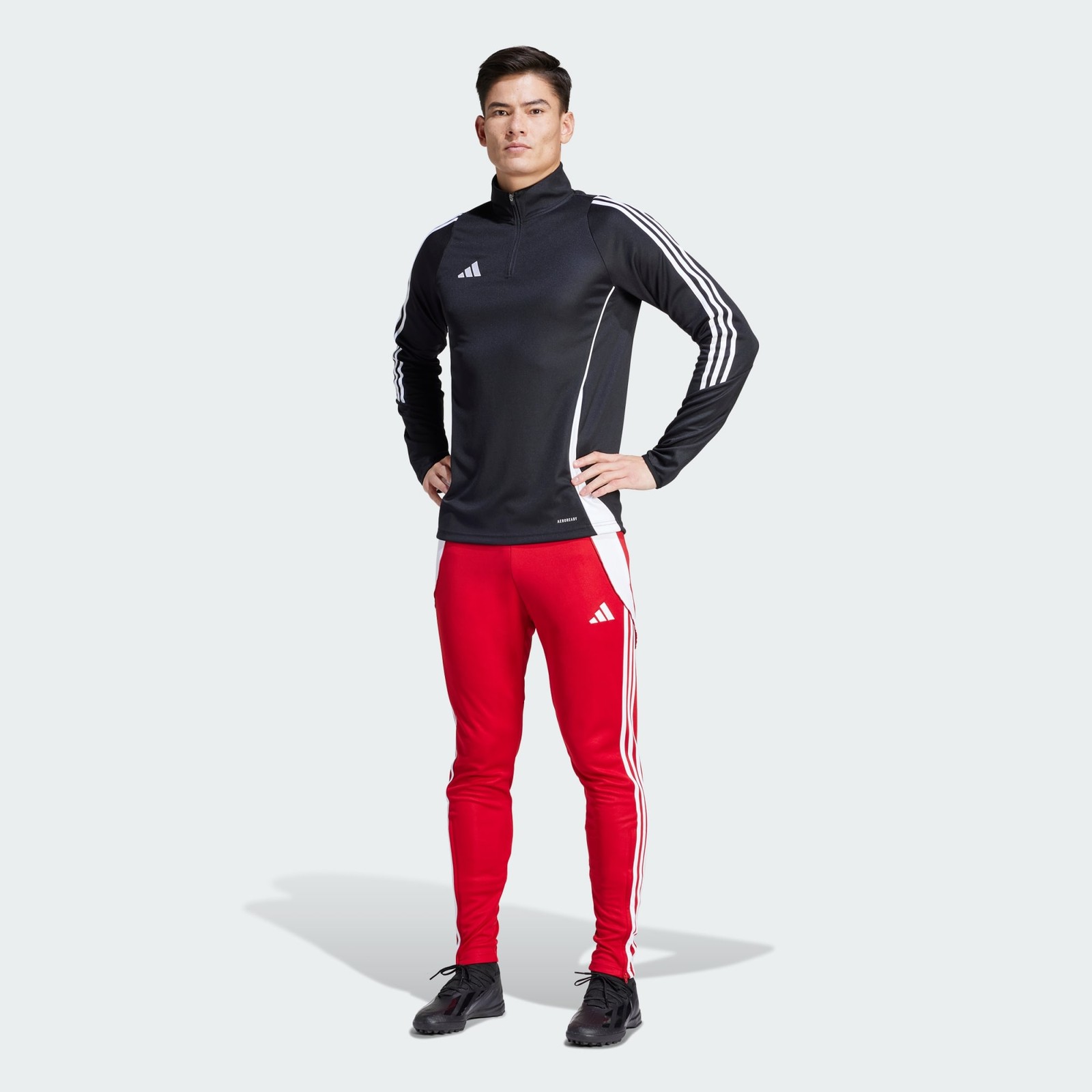 Adidas Tiro 24 Red Zip Pocket Training Track Pants MSRP $50