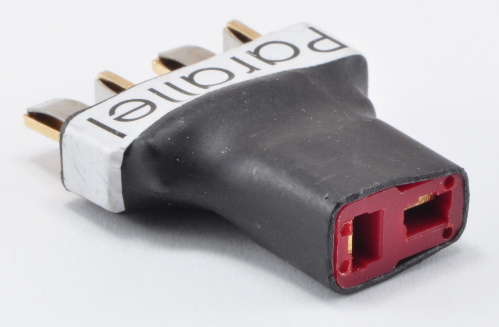 Ultra Compact T-Plug (Deans Style) Parallel Battery Connector / Adapter