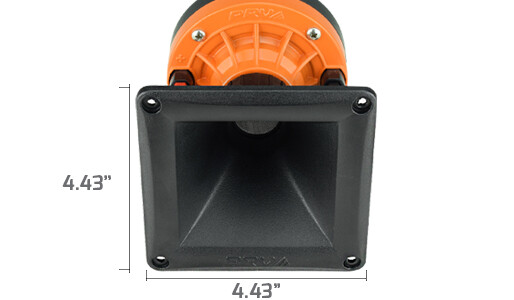 4x PRV Audio WG270Ph Compact Phenolic 2" VC Compression Driver + Horn 600 Watts