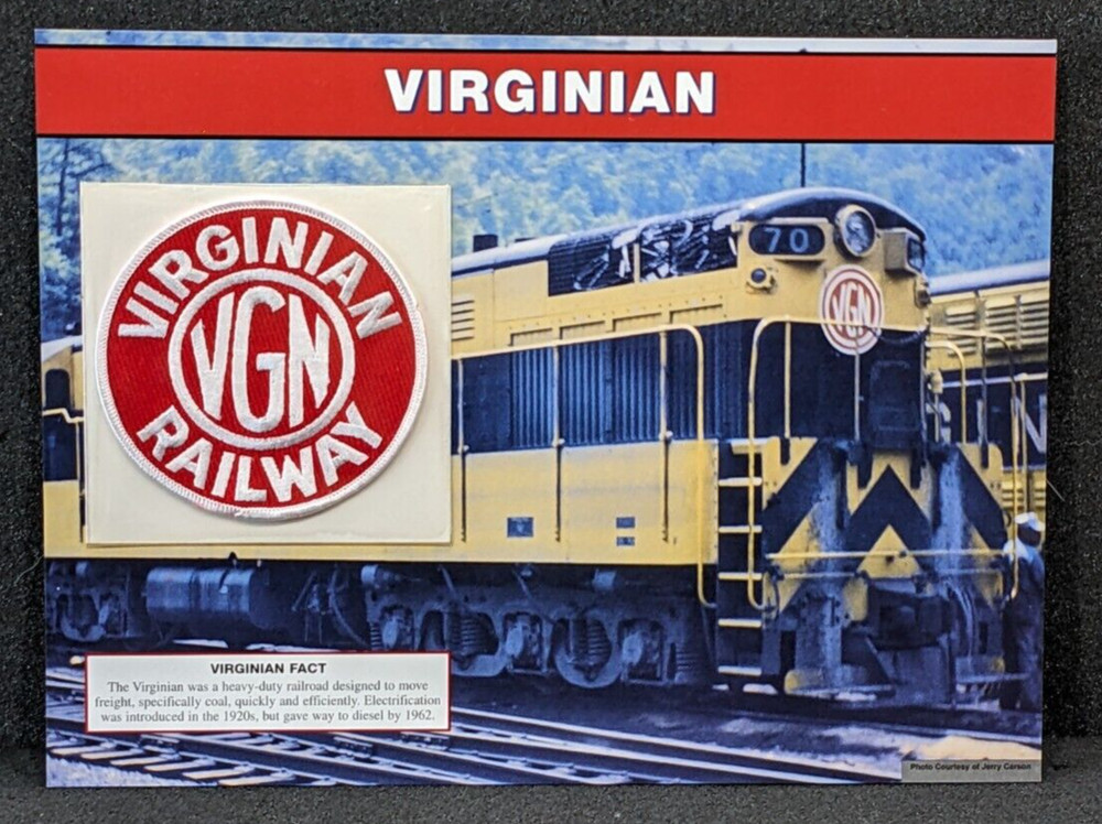 VIRGINIAN COLLECTIBLE PATCH WITH INFO CARD