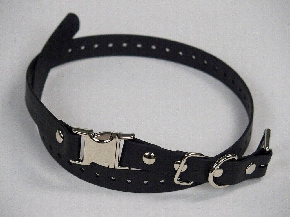 Educator 3/4" Polyester Metal Quick Snap Dog E-collar Strap also fits Dogtra