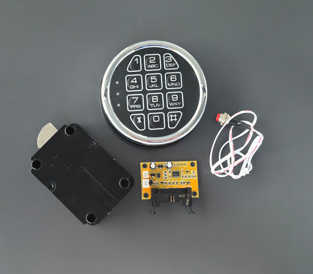 Gun Safe Lock Replacement Swingbolt Lock Chrome Digital Keypad Safe Lock