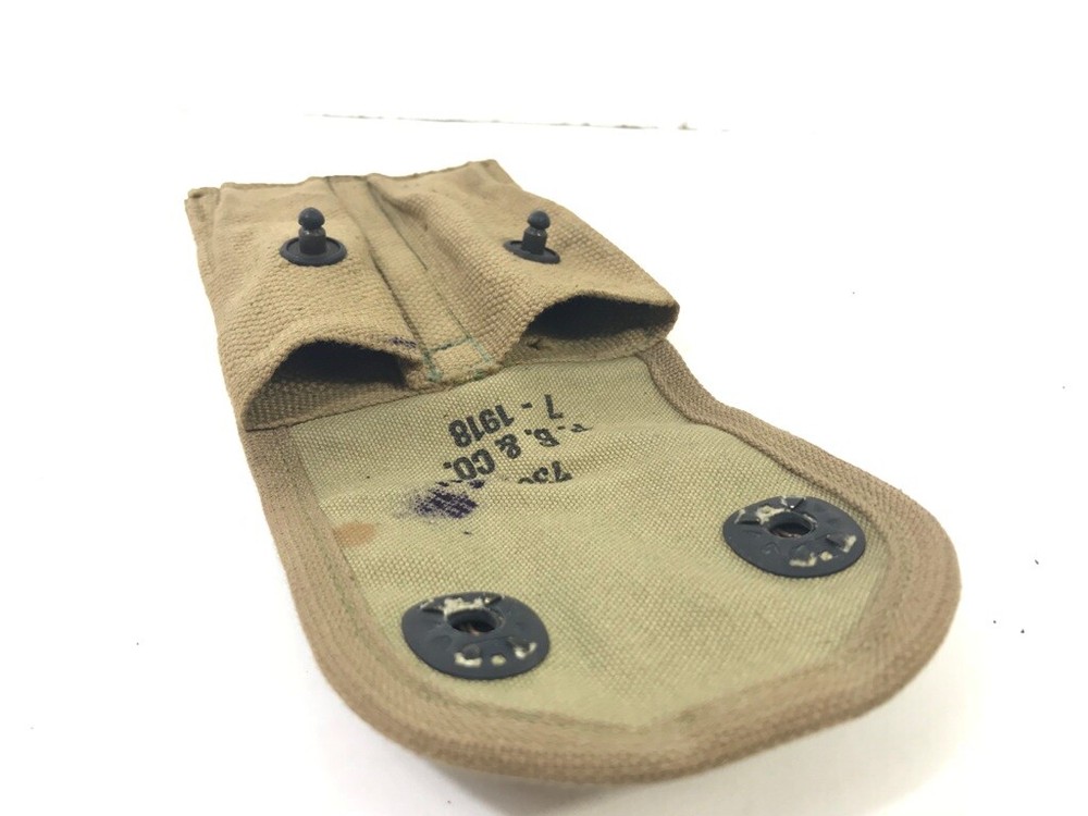 WW1 .45 mag Pouch 1918 dated P.B.& Co.